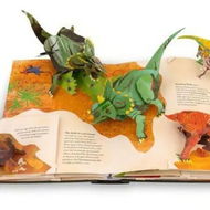 Detailed information about the product 3D Encyclopedia Prehistorica Dinosaurs Pop Up Interactive Book Fun Facts Kids Learning Birthday Gift Version A