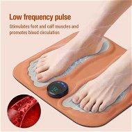 Detailed information about the product 3D Foldable Electric Wireless Massage Mat Feet Muscle Stimulator Electric Foot Massager Pad with 6 Modes