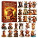 3D Highland Cow Advent Calendar 2026, 24 Day Christmas Countdown Calendar 3D Ornament Highland Cow Collectibles Christmas Gift. Available at Crazy Sales for $24.95