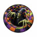 3D Illusion Halloween Round Rug, 24 Inch Witch Non-Slip Soft Floor Mat, Spooky Optical Illusion Carpet for Indoor Home Party Decor. Available at Crazy Sales for $12.99