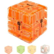 Detailed information about the product 3D Labyrinth Puzzle Maze Cube, Engaging Brain Teaser Toy, Improve Spatial Recognition and Cultivate Logical Thinking (Orange)
