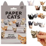 Detailed information about the product 3D Origami Paper Cats,50 Sheets DIY Origami Paper,Fun Creative Art Project,Desk Decor and Gift for Pet Lovers (Cat Design)