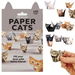 3D Origami Paper Cats,50 Sheets DIY Origami Paper,Fun Creative Art Project,Desk Decor and Gift for Pet Lovers (Cat Design). Available at Crazy Sales for $6.99