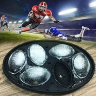 Detailed information about the product 3D Rugby Rule Football Ice Mold Cubes