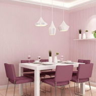 Detailed information about the product 3D Self-Adhesive Non-Woven Wallpaper 53cm X 5m Light Pink