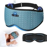 Detailed information about the product 3D Sleep Eye Mask With Bluetooth Headphones,Headphones For Side Sleepers,Adjustable,Thin Stereo Speakers Perfect For Sleeping,Color Blue