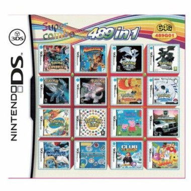 3DS NDS Game Card 489 In 1