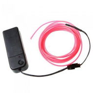 Detailed information about the product 3M Pink Flexible Neon Light EL Wire Rope Tube With Controller