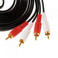 Detailed information about the product 3m/10ft 2-RCA Male To 2-RCA Male Dual Stereo AV Audio Video Cable Cord