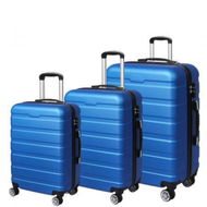 Detailed information about the product 3PC Luggage sets Suitcase Blue