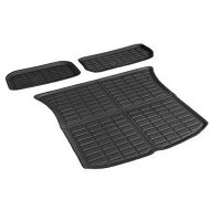 Detailed information about the product 3PCS Car Rear Front Cargo Trunk Toolbox Luggage Rubber Mats for Tesla Model Y 2021-2023