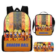 Detailed information about the product 3pcs Dragon Ball Cartoon Backpack Set Travel Backpack 43cm Multi-Function Daypack Large Capacity Shoulder Bag for Daily Life Christmas Birthday Gifts