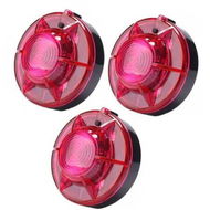 Detailed information about the product 3Pcs Emergency LED Road Flare Kit, LED Bright Roadside Beacons with Magnetic Base Flashing or Steady Red Lights
