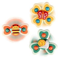 Detailed information about the product 3PCS Suction Cup Spinner Toys for Age3+ Boy & Girl,Spinning Tops Toddler Toys Age 3+ Year Old Boy Birthday Gift for Infant,Sensory Baby Bath Toys for Toddlers