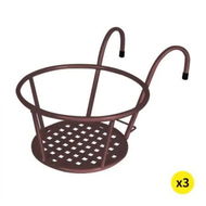 Detailed information about the product 3x Plant Stand flower Holder Bronze