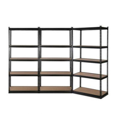 3x0.7m Warehouse Shelving Racking Storage Garage Steel Metal Shelves Rack