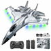 4 Channel RC Plane with 2.4GHz Remote Control Easy to Fly Fighter Aircraft for Kids Includes 2 Batteries and 6-axis Gyro. Available at Crazy Sales for $49.99