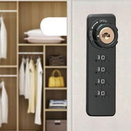 Detailed information about the product 4-Digits Keyless Combination Cam Lock For Vertical Canbinet Doors