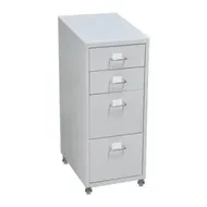 Detailed information about the product 4 Drawer Office Drawers Cabinet White