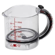 Detailed information about the product 4 In 1 Adjustable Measuring Cup, Push Up Measuring Cups With Handle, Multi Functional Measuring Cup, No Waste Design For Cooking And Bakings