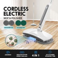 Detailed information about the product 4-In-1 Cordless Electric Mop Cleaner Floor Polisher Sweeper Washer Scrubber