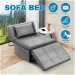 4 in 1 Sofa Bed Couch Ottoman Chaise Lounge Chair Single Folding Comfy Modern Lounger Sleeper with Pillow Adjustable Backrest. Available at Crazy Sales for $399.95