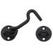 4-Inch Privacy Hook and Eye Latches: Secure Barn Door with Ease and Privacy(Black). Available at Crazy Sales for $22.15