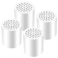 Detailed information about the product 4 Pack 20 Stage Shower Filter Universal Replacement Cartridge Hard Water Purifier Removes Chlorine,Heavy Metals,Iron,Other Sediments,Water Softener with High Output,Skin and Hair Care