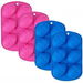 4 Pack Easter Egg Shape Silicone Treat Mold,Easter Silicone Mold for Chocolate, Candy,Baking Muffin,Cupcake,Jello,Soap,Bath Bomb,Ice Cube. Available at Crazy Sales for $14.99