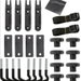 4 Pack Roof Rack U-Bolt Clamps M8 82Mm Mounting Brackets For Rooftop Cargo Basket Platform Roof Box Car Van Suv With 8 Lock Nuts 2 Straps. Available at Crazy Sales for $19.99