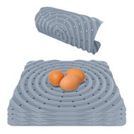 Detailed information about the product 4 Pack Washable Chicken Nesting Pads For Laying Eggs - Nesting Pads For Chicken Coop - Gray Nesting Box Pads For Chickens - Durable Chicken Bedding For CoopPoultry Nest Box Pads For Chickens