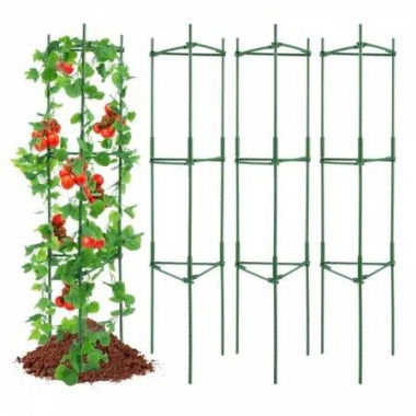 4 Packs Tomato Cages for Garden 1620 mm Tomato Plant Stakes Support Cage
