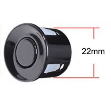 4 Parking Sensors Car Backup Reverse Radar Rearview Buzzer Sound Alarm AU-Black