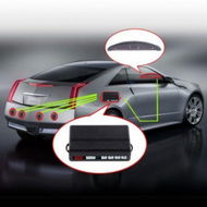 Detailed information about the product 4 Parking Sensors LED Car Reverse Backup Radar Kit