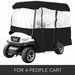 4 Passenger Golf Cart Cover Driving Enclosure Waterproof Roll-up Door. Available at Crazy Sales for $129.95