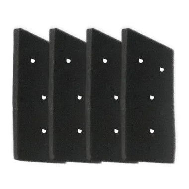 4 Pcs Dryer Filters for Bauknecht Privileg Whirlpool HX 481010716911 Heat Pump Dryers, Condensing Dryer Sponge Filter Pad 4Holes, 230 x 115 x 14MM