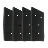 Detailed information about the product 4 Pcs Dryer Filters for Bauknecht Privileg Whirlpool HX 481010716911 Heat Pump Dryers, Condensing Dryer Sponge Filter Pad 4Holes, 230 x 115 x 14MM