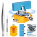 4 Pcs Watch Case Back Opener Tool Kit,Grooved Watch Only Rotating Wrench Back Remover Holder for Battery Replacement. Available at Crazy Sales for $14.99