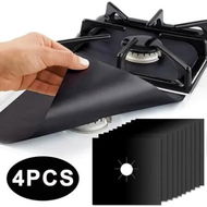 Detailed information about the product 4 Piece Gas Stove Protector Cooker Lid Liner Cleaning Pad For Kitchen Cookware Accessories Pieces Reusable Boiler Hood Protective