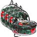 4 Pieces Clear Christmas Wreath Storage Container 24 Inches Xmas Wreath Storage Bag Plastic Christmas Garland Container with Dual Zippers and Reinforced Handles (Black). Available at Crazy Sales for $29.99