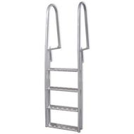 Detailed information about the product 4-Step Dock/Pool Ladder Aluminum 167 Cm