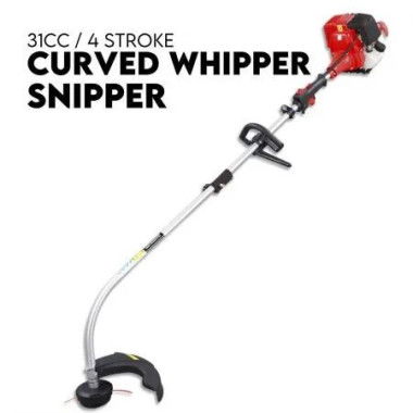 4 STROKE Curved Split Shaft Line Trimmer Garden Lawn Whipper Snipper