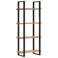 Detailed information about the product 4-Tier Bookcase 80x40x180 cm Solid Acacia Wood