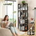 4 Tier Rotating Bookshelf Bookcase Vertical Corner Display Storage Unit Shelves Stand Swivel Heavy Duty Flower Plant Shelving Rack. Available at Crazy Sales for $399.95