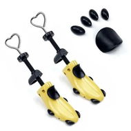 Detailed information about the product 4-Way Adjustable Shoe Stretcher: Widen and Expand Shoes for a Perfect Fit (Yellow)