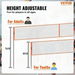 4-Way Volleyball Net Adjustable Height Badminton Net Set for Backyard Beach Lawn Outdoor Portable Volleyball Net with Carrying Bag 4 Square Quick Assemble. Available at Crazy Sales for $89.95