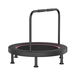 40 Inch Folding Trampoline with U-shaped handrail Pink Red Home Fitness Bouncer Indoor and Outdoor Bungee Training Equipment Men Women Children. Available at Crazy Sales for $125.95
