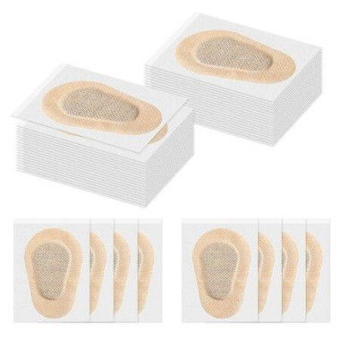 40 Pcs Adhesive Eye Patches,Disposable Eyepatch Latex Free Adhesive Bandages (Nude,3 x 2 Inch)