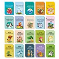 Detailed information about the product 40 PCS Animal Fun Fact Postcards Bulk Pack Kids Students Friends Teachers Greeting Cards