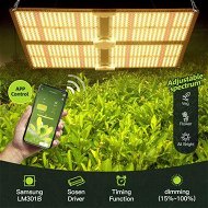 Detailed information about the product 4000W Wireless Full Spectrum Indoor LED Plant Grow Light Lamp Bluetooth Smart Control APP Timing Function Dimming